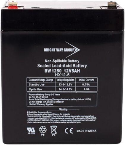 Craftsman Garage Door 41A822 Compatible SLA Battery, 12V 5Ah T1 BW1250-F1 in Saudi Arabia