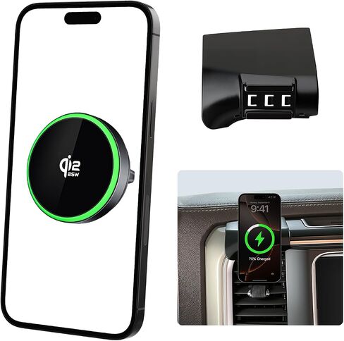 Qi2.2 25W Wireless Charger Car Phone Mount for Dodge Ram 1500 2013-2018 in Saudi Arabia