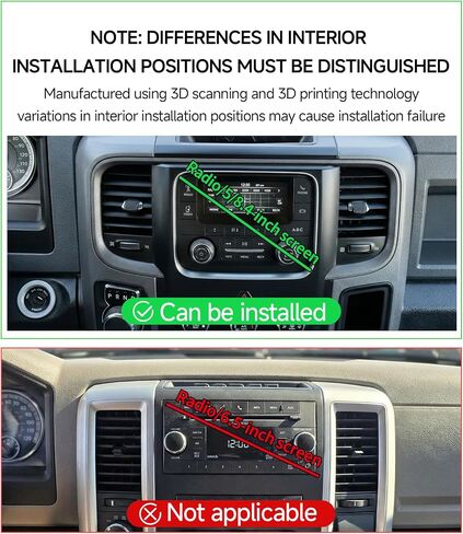 Qi2.2 25W Wireless Charger Car Phone Mount for Dodge Ram 1500 2013-2018 in Saudi Arabia