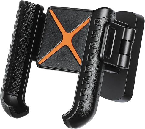 Golf Cart Phone Holder Mount, 3-Second Clip-On Installation, 1-Second One-Hand Lock and Quick Release, 360° Rotatable Non-Slip Pole Clamp for Most Smartphones in Saudi Arabia