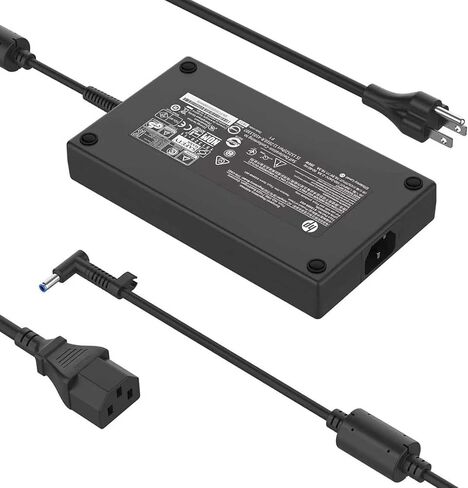 200W Ac Adapter Fit for HP Victus Gaming 15 16 Pavilion Gaming 15 16 17 Omen 15 17 Zbook 15 17 Compatible with TPN-DA10 TPN-LA21 ADP-200HB B 710415-001 L41856-001 776620-001 19.5V 10.3A Laptop Charger in Kuwait