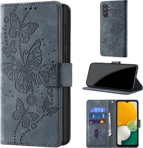 Case Wallet for Samsung Galaxy A54 5G, Purple in Saudi Arabia