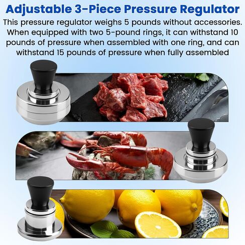 50332 3-Piece Pressure Regulator 5-10-15lb for Presto in Saudi Arabia