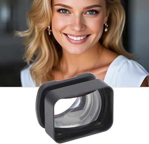 Camera Barlow Lens, 2X Zoom 40° Wide Angle HD Magnetic Barlow Lens for 3, Quick Lens Swaps, Aluminum Alloy Frame in Saudi Arabia