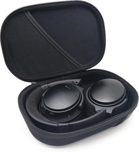 Headphone Headset Hard Case Compatible with Bose QuietComfort QC Ultra QC45 QC35 QC25 QC15 QCSE, Wireless Noise-canceling Headphone case with Cable Storage,Travel Storage Bag in Saudi Arabia