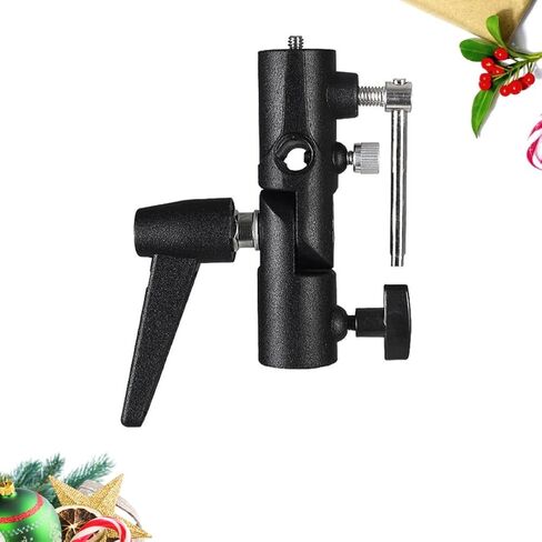 H Type Flash Bracket with Hot Shoe Mount and Tilt Adjustment in Kuwait