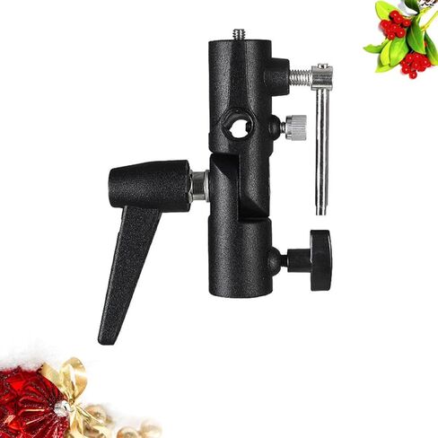 H Type Flash Bracket with Hot Shoe Mount and Tilt Adjustment in Kuwait