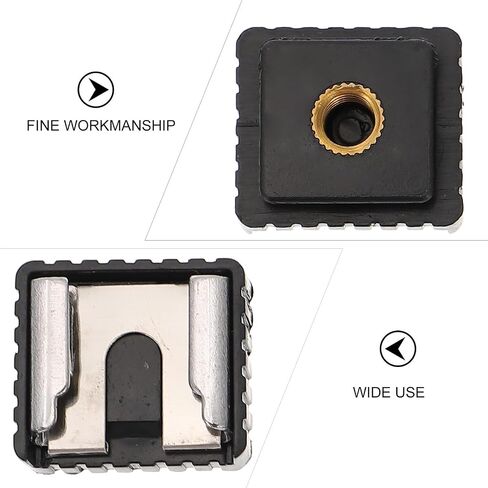 4pcs Hot Shoe Mount Flash Stand Adapter with 1/4 Inch Copper Nut in Kuwait