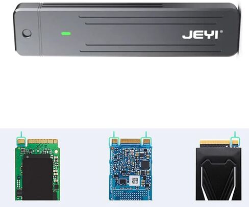 M.2 NVMe SSD Enclosure Expand Your Storage Capacity Small Size Enclosure Fast USB3.2 Enclosures Plug and Use Portable NVMe SSD in Saudi Arabia
