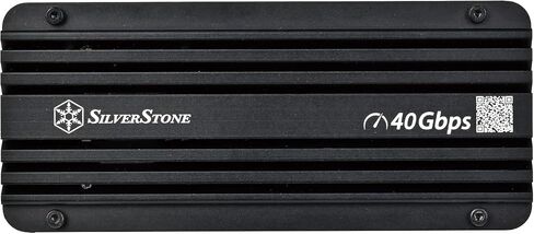 SilverStone Technology SST-MS12B-40G USB4 NVMe SSD Enclosure with Active Cooling in Saudi Arabia