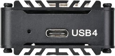 SilverStone Technology SST-MS12B-40G USB4 NVMe SSD Enclosure with Active Cooling in Saudi Arabia