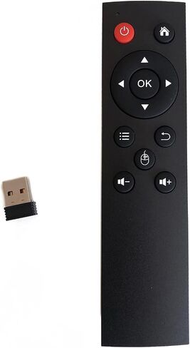 2.4G Air Remote Control with USB Receiver for Lilux for for Android-TV Box PC Air Rechargeable with Keyboard USB Pointer Pc Controller Voice Gyroscope in Saudi Arabia