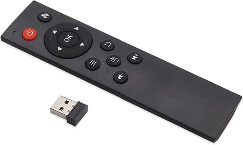 2.4G Air Remote Control with USB Receiver for Lilux for for Android-TV Box PC Air Rechargeable with Keyboard USB Pointer Pc Controller Voice Gyroscope in Saudi Arabia