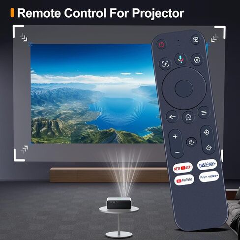 Remote Control for Yaber K3 /K3 pro/ K2s /T2 /T2 Plus, TOPTRO TP3 Projector in Saudi Arabia