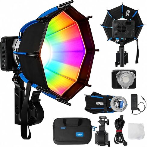 Amaran Halo 100x COB Video Light Bi-Color Compact Bowens 100W in Saudi Arabia