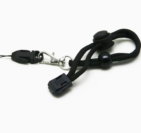 10pcs hand straps for Flashlight Cellphone USB Drive camera wrist strap, Adjustable Hanging Lanyard with Quick Release Buckle Parachute Cord Outdoor for Camera Keys Knife（black) Security Wrist Strap in Kuwait