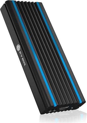 RAIDSONIC ICY BOX Externes Type-C Gehäuse M.2 NVME SSD RGB in Saudi Arabia