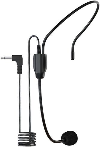 3.5mm Wired Headset Microphone Cardioid Head-Mounted Mic for Teaching Meetings Speech 3.28 ft Cable Clear Sound in Saudi Arabia