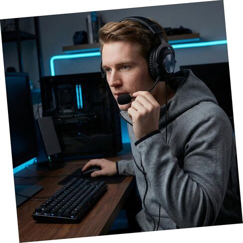 SHINEOFI Gaming Headset Microphone Replacement 2 Pack, Detachable Boom in Saudi Arabia