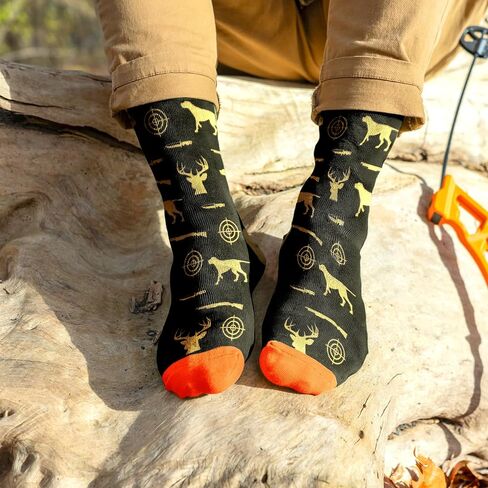 Hunting Gifts For Men - Gifts For Hunters, Deer Hunting Gift, Fun Socks in Saudi Arabia