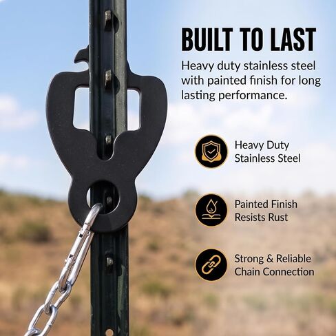 4pcs/2set T Post Target Hanger Steel Target Mount Bracket in Saudi Arabia