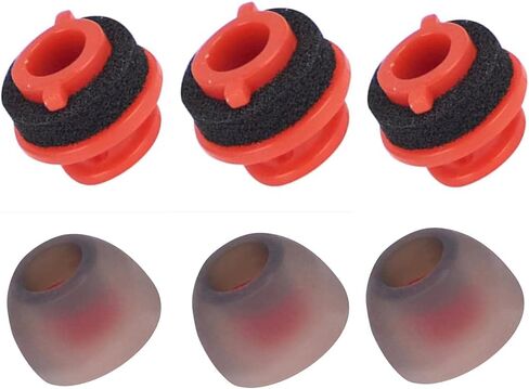 Replacement Silicone Ear Tips for Plantronics Voyager 5200, Set of 3 Eartips for Poly Voyager 5200 Replacement Eartip Adapter-Small Medium Large in Saudi Arabia