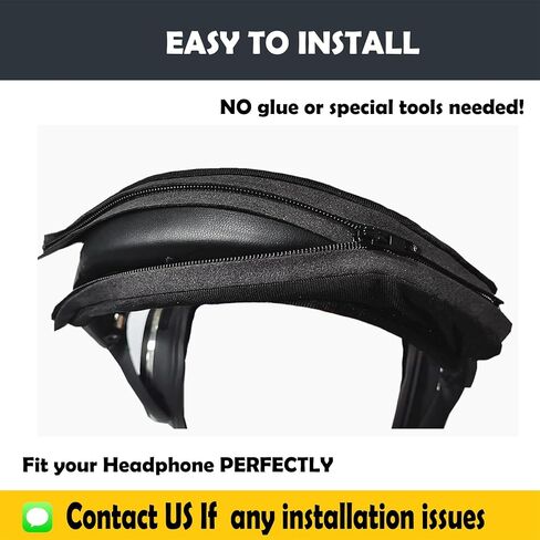 HMD280 Headband Cushion Replacement for Sennheiser HMD280 HMD281 /HD280 HD280-Pro Headphones Ear Cushions with Durable Fabric in Kuwait