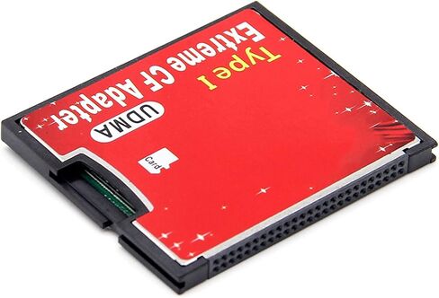 Micro-SD TF to Card Adapter Micro-SD to Compact Type I Memory Card Reader Converter / / Memory in Saudi Arabia