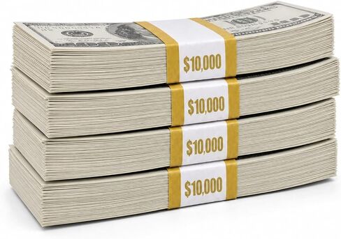 400Pcs Movie Prop Money Play Props Set for Theatrical Productions Film Making, Ideal for Creative Play, Theatrical Productions & Party Props in Saudi Arabia