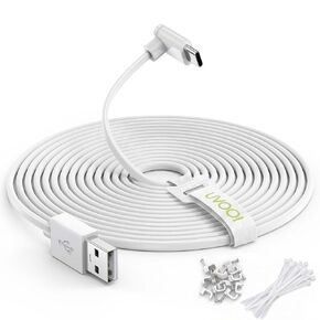 15FT USB A to USB C Power Cable for Ring Indoor Cam Plus 2K-NOT Micro USB in Kuwait