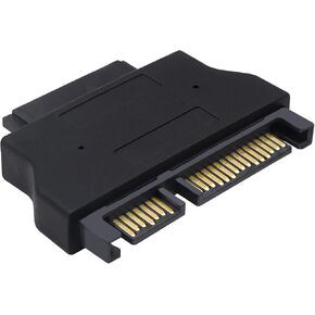 Slimline SATA 13Pin Female to 22Pin Male Converter Adapter in Saudi Arabia