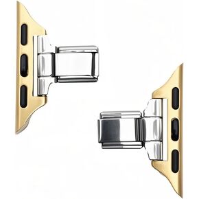 Italian Charm Bracelet Apple Watch Band Connectors,Charm Link Strap Adapter for Apple Watch SE,Series 4,5,6,7,8,9,10,Ultra in Kuwait