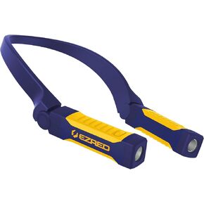 EZRED Bright NP20 Anywear Neck Light for Hands-Free Lighting, Blue and Yellow, Perfect Light for Mechanics, Camping, Hunting, DIY Projects, Reading in Saudi Arabia