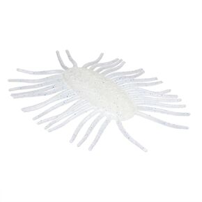 NetBait HexTek Virus BaitFuel Soft Stick Worm, 5 Inch, Crystal Blue in Saudi Arabia
