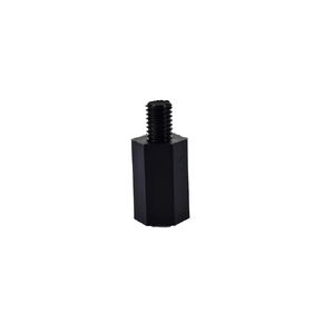 20-100Pcs M2 M2.5 M3 M4*L+6mmBlack White Nylon Hexagon Male Standoff Spacer Pillar PCB Motherboard Fixed Nylon Standoff Spacer Pillar20-100Pcs Metal Small Screws(White,11MM(100PCS)-M3 (Thread 6MM)) in Saudi Arabia