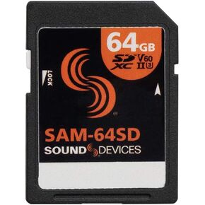 Sound Devices SAM-64SD (64GB SD Card) in Saudi Arabia
