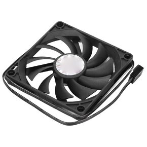 Cooling Fan, 80 x 80 x 10mm Computer Case Cooler Fan, 4pin PWM Silent Computer Fan, Ultra Thin Computer Case Fan Chassis Fan with Screw Bag for Computer Chassis in Kuwait