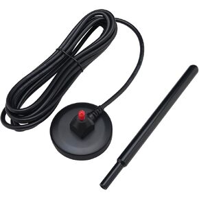 Half-Wave Dipole 433MHz 35dBi Long Range SMA Male High Gain Magnetic Base Antenna with 3M RG174 Cable for Ham Radio LoRa IoT Remote Walkie Talkie Pi NFC GSM ISM Ham Radio USB CCU3 CCU2 CC1101 in Saudi Arabia