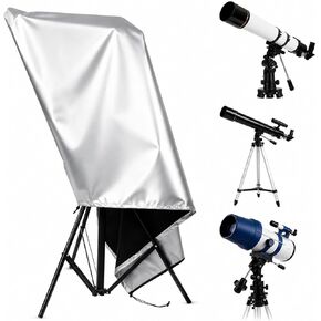 Outdoor Telescope Cover for National Geographic 70/350 AZ 2010s-Present, Water-Resistant Oxford Fabric with Drawstring, Helps Shield from Dust, Light Rain & Sun Exposure in Kuwait