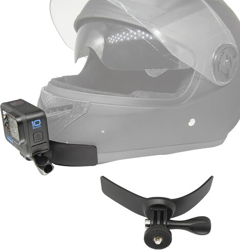 Suptig Helmet Chin Mount Helmet Mount for Gopro Mission 1 Pro Gopro Hero 13 12 11 10 9 8 Insta360 X5 X4 DJI Osmo 6 5 Pro 4 3 Action Camera, Bike Holder Mount, Motorcycle Helmet Chin Mount(2 Pack) in Saudi Arabia