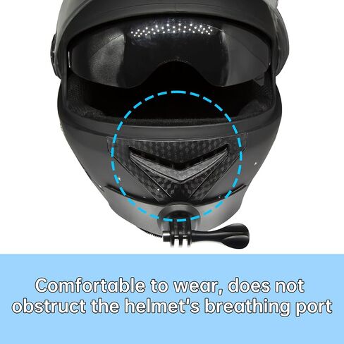Suptig Helmet Chin Mount Helmet Mount for Gopro Mission 1 Pro Gopro Hero 13 12 11 10 9 8 Insta360 X5 X4 DJI Osmo 6 5 Pro 4 3 Action Camera, Bike Holder Mount, Motorcycle Helmet Chin Mount(2 Pack) in Saudi Arabia