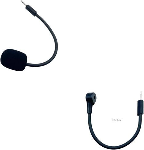 Lawsen Mic for Headset 4Pcs Q100 Gaming Headset Detachable Microphone 2.5mm Mic Boom Accessories in Saudi Arabia