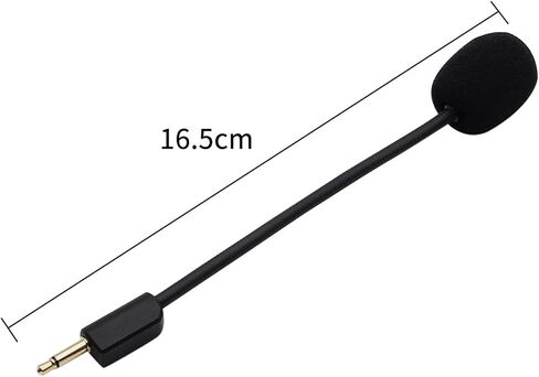 Microphone for Headse 6pcs Mic Replacement for Wireless Headset 3.5mm Detachable Microphone with Foam in Saudi Arabia