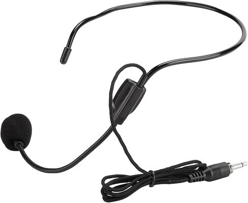 Yoidesu 3.5mm Wired Headset Microphone Uni Directional with Anti Noise, 3 Pack Headset Mic for Clear Sound Quality, Hands Free Microphone for Lecture Teaching Speech Shopping Guide in Saudi Arabia
