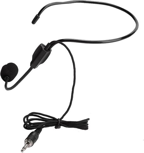 Yoidesu 3.5mm Wired Headset Microphone Uni Directional with Anti Noise, 3 Pack Headset Mic for Clear Sound Quality, Hands Free Microphone for Lecture Teaching Speech Shopping Guide in Saudi Arabia