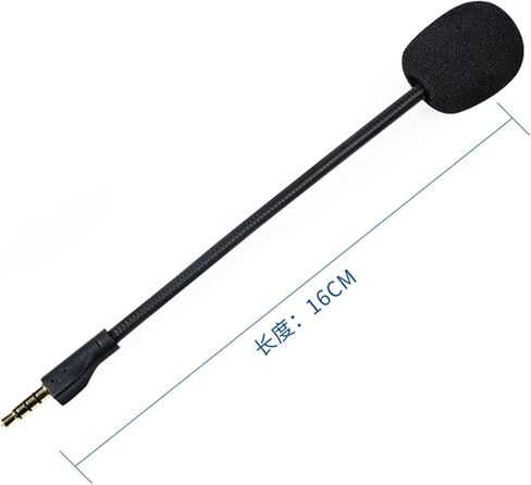 Lawsen Mic for Headset 6pcs Replacement Game Mic Detachable Microphone Boom for One Wired Wireless Headphones Gaming Heads in Saudi Arabia