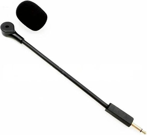 Microphone for Headse 6pcs Microphone for Headphones for 3.5mm Mono Replacement Plug and Play in Saudi Arabia