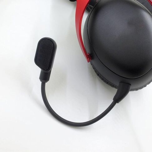 Replacement Mic for Cloud III Gaming Headset, Detachable Boom Microphone Noise Cancelling Clear Sound, 360 Bendable with Gold Plated Plug, 3.5mm Game Mic in Saudi Arabia