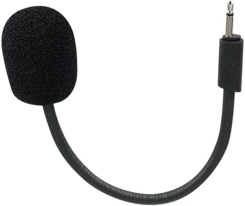 Lawsen Mic for Headset 5pcs Replacement Game Mic 2.5mm Nickel Plated Straight End Microphone for Q100 Game Headset Microphone in Saudi Arabia