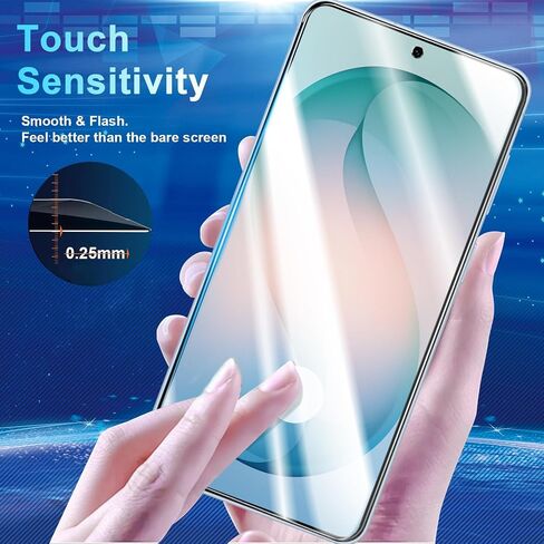 2 Pack for Galaxy S26 5G Privacy Screen Protector - Privacy Flim [Fingerprint Unlock Support] - Camera Lens Tempered Glass - Installation Tool - 28 Degree Anti Spy - Bubble Free in Saudi Arabia